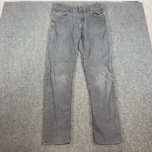 Prana‎ Jeans Mens 31x34 (Fits 31x33) Gray Bridger Slim Fit Hiking Outdoors